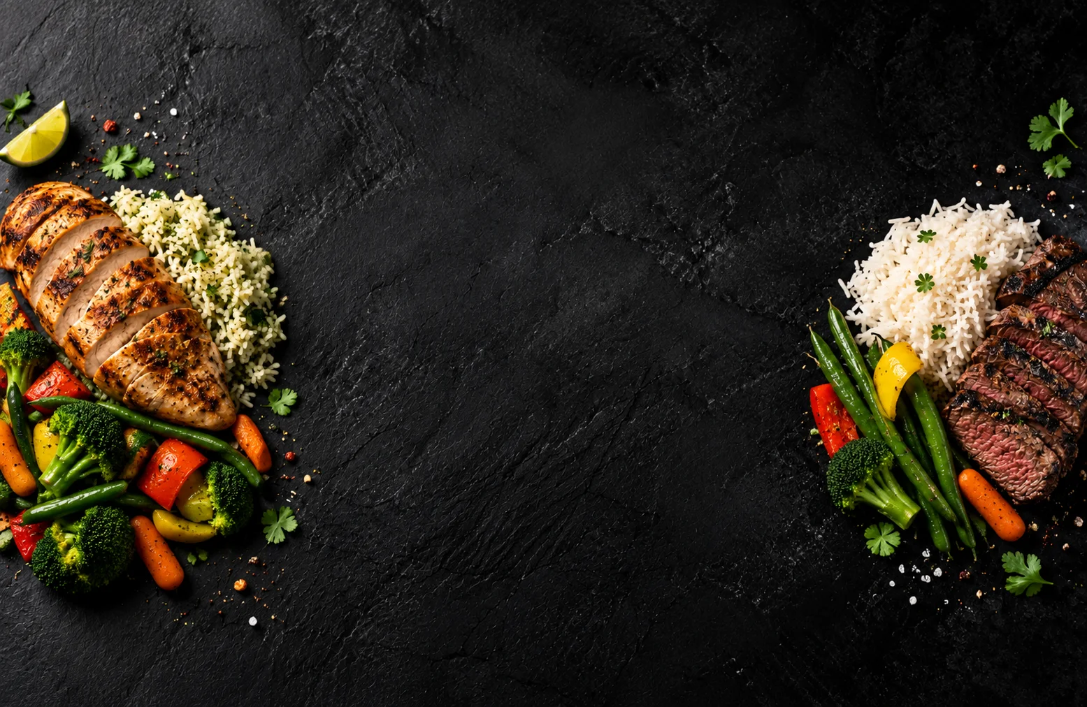 Health On Top chef-crafted meal prep featuring fresh high-protein meals